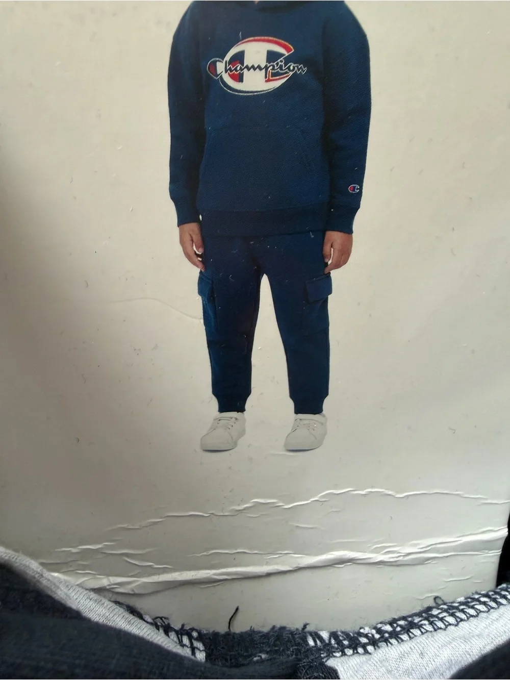 Champion navy hoodie